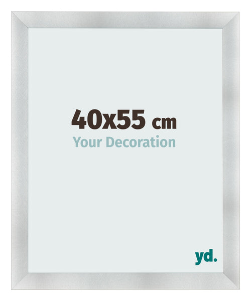 Marco de Fotos 40x55cm Aluminio Cepillado MDF Pisa Delantera Tamano | Yourdecoration.es
