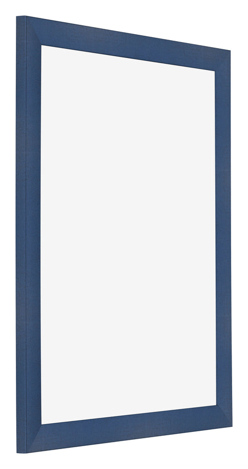 Marco de Fotos 40x55cm Azul Oscuro Barrido MDF Pisa Delantera Oblicuo | Yourdecoration.es