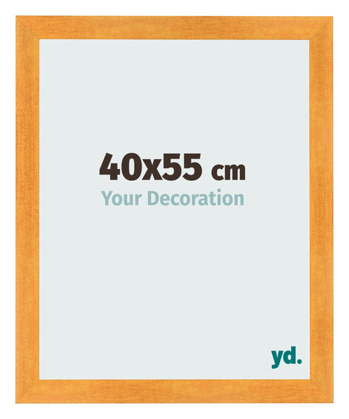 Marco de Fotos 40x55cm Naranja MDF Pisa Delantera Tamano | Yourdecoration.es