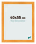 Marco de Fotos 40x55cm Naranja MDF Pisa Delantera Tamano | Yourdecoration.es