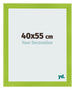 Marco de Fotos 40x55cm Verde MDF Pisa Delantera Tamano | Yourdecoration.es