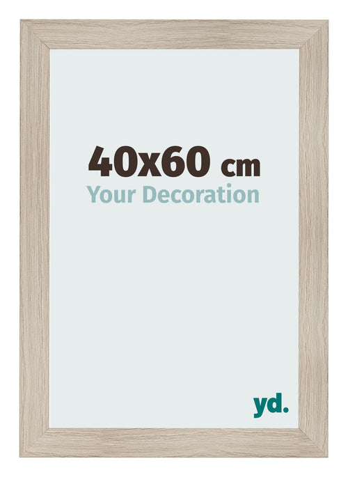 Marco de Fotos 40x60cm Roble Rustico MDF Pisa Delantera Tamano | Yourdecoration.es
