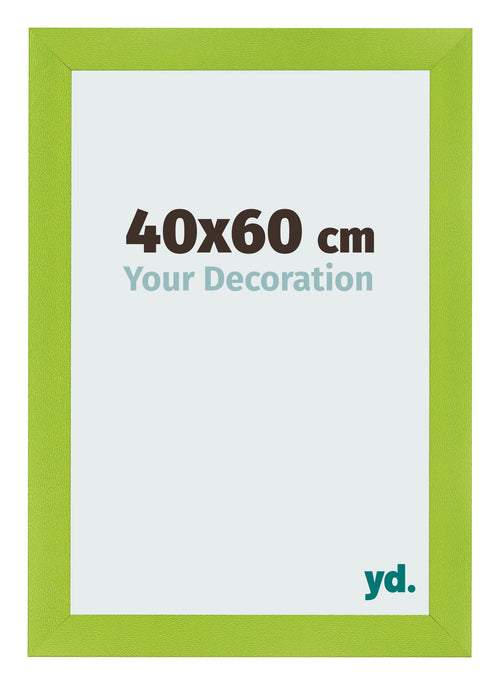 Marco de Fotos 40x60cm Verde MDF Pisa Delantera Tamano | Yourdecoration.es