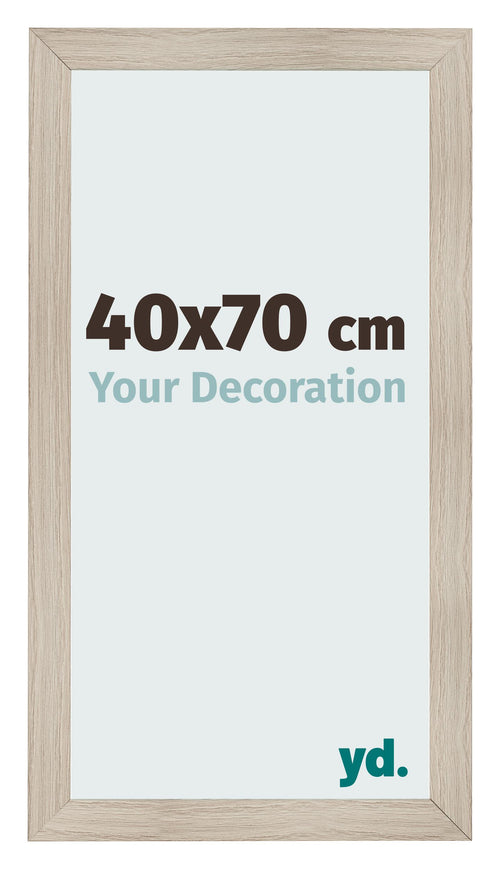 Marco de Fotos 40x70cm Roble Rustico MDF Pisa Delantera Tamano | Yourdecoration.es