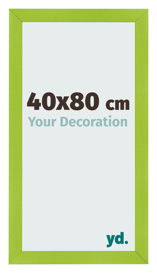 Marco de Fotos 40x80cm Verde MDF Pisa Delantera Tamano | Yourdecoration.es