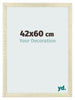 Marco de Fotos 42x60cm Roble Sonoma MDF Pisa Delantera Tamano | Yourdecoration.es