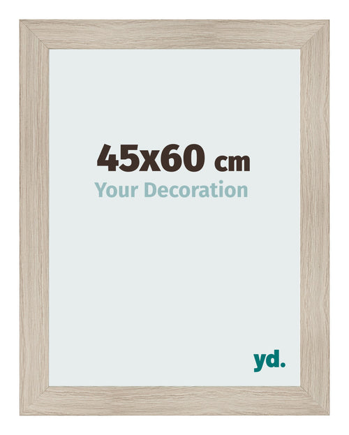 Marco de Fotos 45x60cm Roble Rustico MDF Pisa Delantera Tamano | Yourdecoration.es