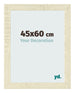 Marco de Fotos 45x60cm Roble Sonoma MDF Pisa Delantera Tamano | Yourdecoration.es