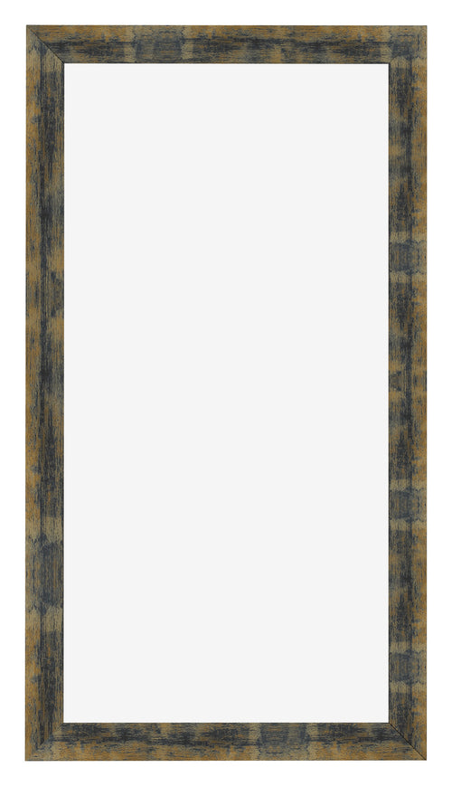 Marco de Fotos 45x80cm Azul Y Dorado Fusionado MDF Pisa Delantera | Yourdecoration.es