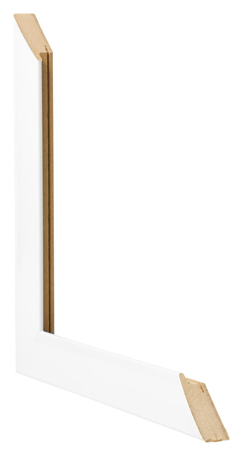 Marco de Fotos 45x80cm Blanco Vintage MDF Pisa Detalle Diametro | Yourdecoration.es