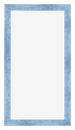 Marco de Fotos 45x80cm Claro Azul Barrido MDF Pisa Delantera | Yourdecoration.es