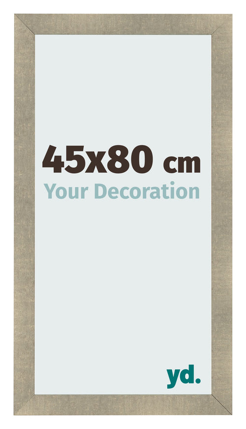Marco de Fotos 45x80cm Dorado Vintage MDF Pisa Delantera Tamano | Yourdecoration.es