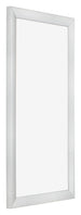 Marco de Fotos 45x80cm Plateado Negro Barrido MDF Pisa Delantera Oblicuo | Yourdecoration.es