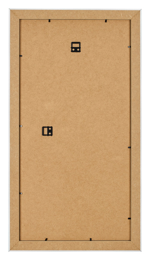 Marco de Fotos 45x80cm Plateado Negro Barrido MDF Pisa Trasera | Yourdecoration.es