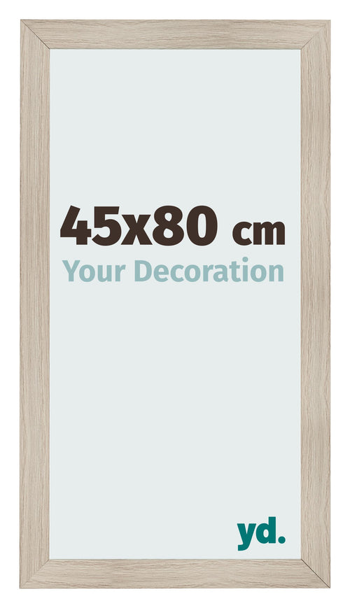 Marco de Fotos 45x80cm Roble Rustico MDF Pisa Delantera Tamano | Yourdecoration.es