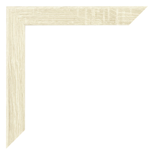 Marco de Fotos 45x80cm Roble Sonoma MDF Pisa Detalle Esquina | Yourdecoration.es