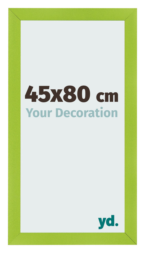 Marco de Fotos 45x80cm Verde MDF Pisa Delantera Tamano | Yourdecoration.es