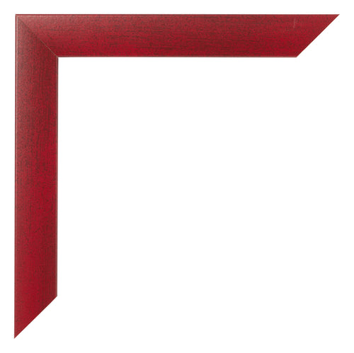 Marco de Fotos 45x80cm Vino Tinto Barrido MDF Pisa Detalle Esquina | Yourdecoration.es