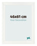 Marco de Fotos 46x61cm Blanco Vintage MDF Pisa Delantera Tamano | Yourdecoration.es