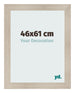 Marco de Fotos 46x61cm Roble Rustico MDF Pisa Delantera Tamano | Yourdecoration.es