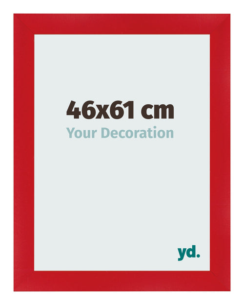 Marco de Fotos 46x61cm Rojo MDF Pisa Delantera Tamano | Yourdecoration.es