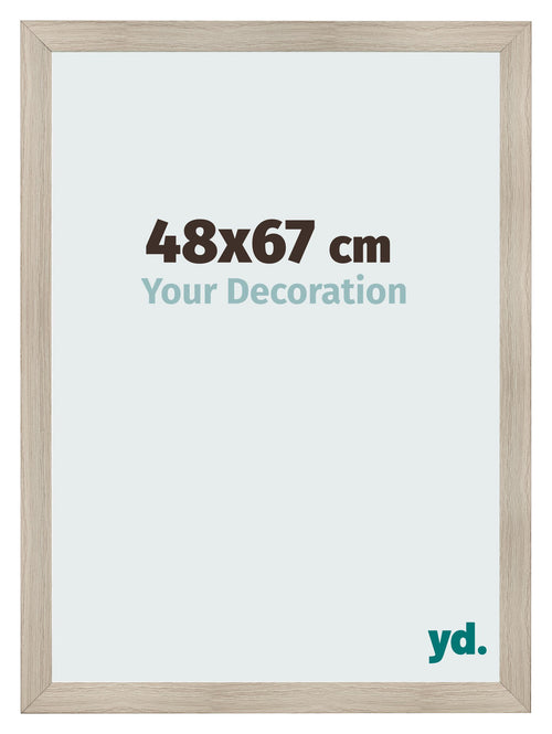 Marco de Fotos 48x67cm Roble Rustico MDF Pisa Delantera Tamano | Yourdecoration.es
