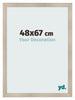 Marco de Fotos 48x67cm Roble Rustico MDF Pisa Delantera Tamano | Yourdecoration.es