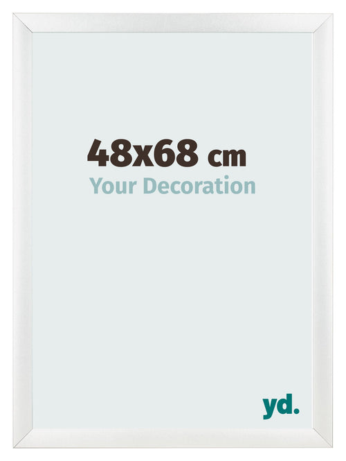 Marco de Fotos 48x68cm Blanco Vintage MDF Pisa Delantera Tamano | Yourdecoration.es
