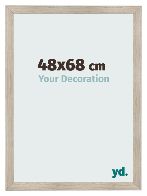 Marco de Fotos 48x68cm Roble Rustico MDF Pisa Delantera Tamano | Yourdecoration.es