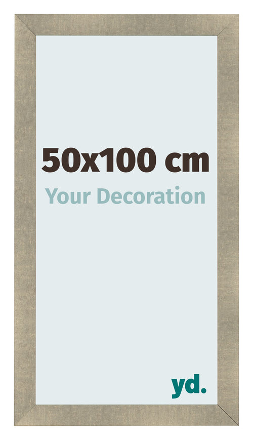 Marco de Fotos 50x100cm Dorado Vintage MDF Pisa Delantera Tamano | Yourdecoration.es