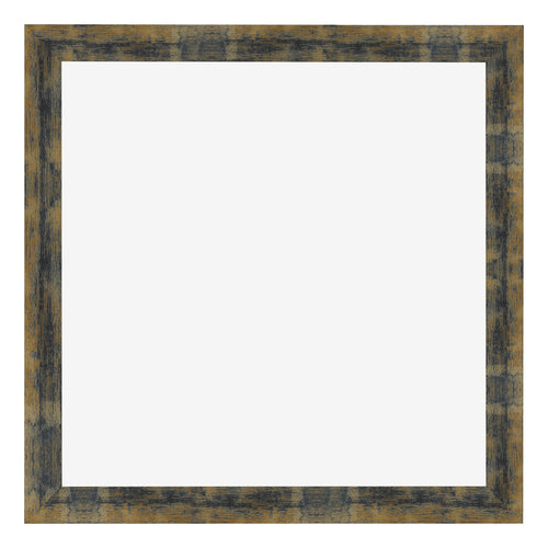 Marco de Fotos 50x50cm Azul Y Dorado Fusionado MDF Pisa Delantera | Yourdecoration.es