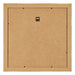 Marco de Fotos 50x50cm Dorado Vintage MDF Pisa Trasera | Yourdecoration.es