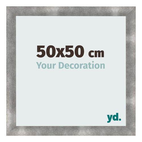 Marco de Fotos 50x50cm Metal Vintage MDF Pisa Delantera Tamano | Yourdecoration.es