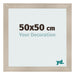 Marco de Fotos 50x50cm Roble Rustico MDF Pisa Delantera Tamano | Yourdecoration.es