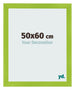 Marco de Fotos 50x60cm Verde MDF Pisa Delantera Tamano | Yourdecoration.es