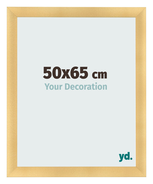 Marco de Fotos 50x65cm Dorado Vintage MDF Pisa Delantera Tamano | Yourdecoration.es
