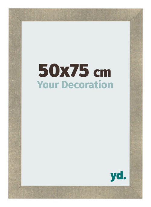 Marco de Fotos 50x75cm Dorado Vintage MDF Pisa Delantera Tamano | Yourdecoration.es