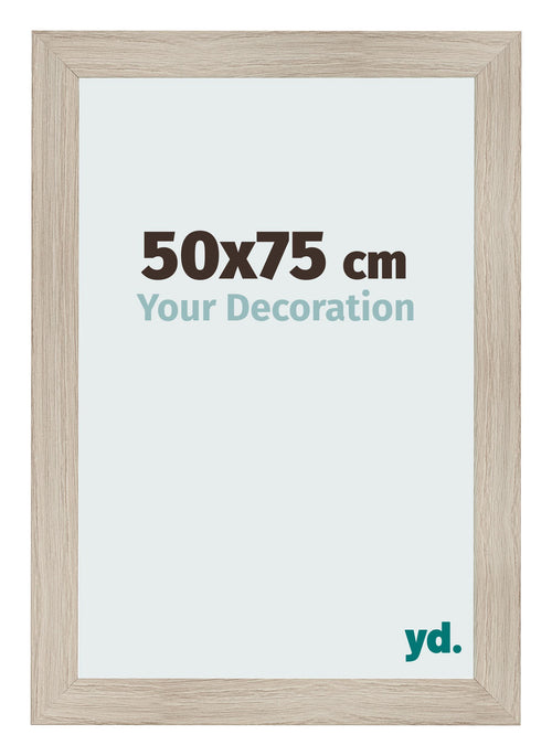 Marco de Fotos 50x75cm Roble Rustico MDF Pisa Delantera Tamano | Yourdecoration.es