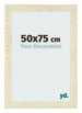 Marco de Fotos 50x75cm Roble Sonoma MDF Pisa Delantera Tamano | Yourdecoration.es