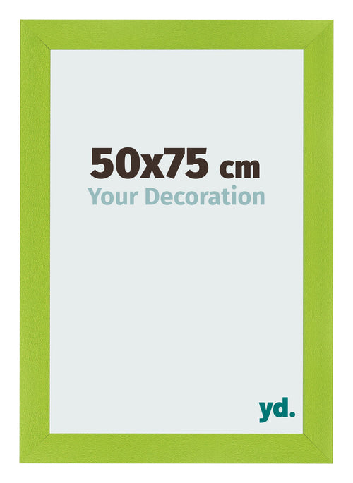 Marco de Fotos 50x75cm Verde MDF Pisa Delantera Tamano | Yourdecoration.es