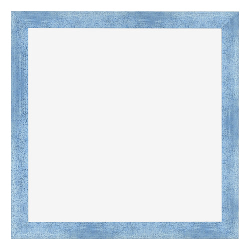 Marco de Fotos 55x55cm Claro Azul Barrido MDF Pisa Delantera | Yourdecoration.es
