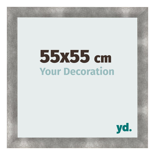 Marco de Fotos 55x55cm Metal Vintage MDF Pisa Delantera Tamano | Yourdecoration.es