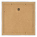 Marco de Fotos 55x55cm Metal Vintage MDF Pisa Trasera | Yourdecoration.es