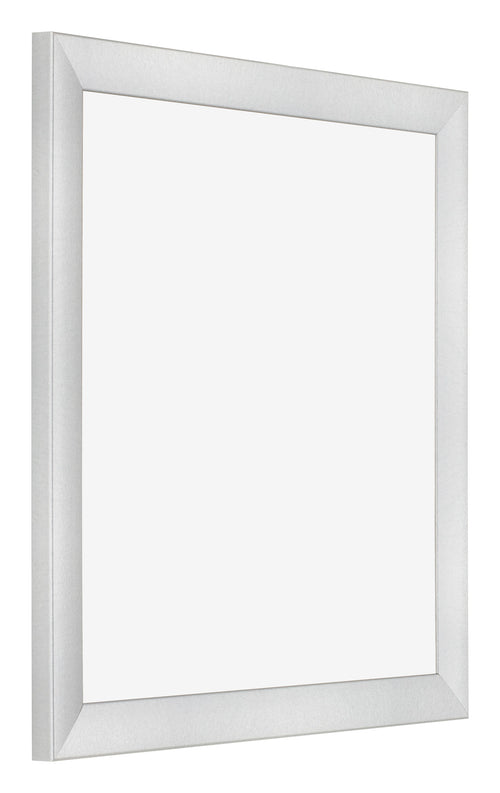Marco de Fotos 55x55cm Plateado Negro Barrido MDF Pisa Delantera Oblicuo | Yourdecoration.es