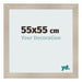 Marco de Fotos 55x55cm Roble Rustico MDF Pisa Delantera Tamano | Yourdecoration.es