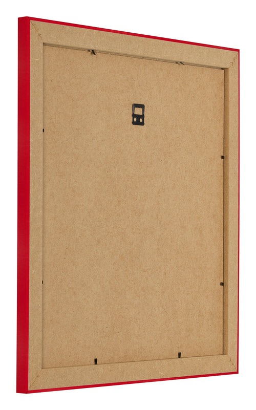 Marco de Fotos 55x55cm Rojo MDF Pisa Trasera Oblicuo | Yourdecoration.es