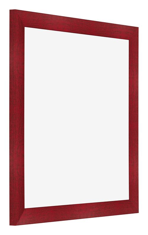 Marco de Fotos 55x55cm Vino Tinto Barrido MDF Pisa Delantera Oblicuo | Yourdecoration.es