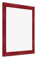 Marco de Fotos 55x55cm Vino Tinto Barrido MDF Pisa Delantera Oblicuo | Yourdecoration.es