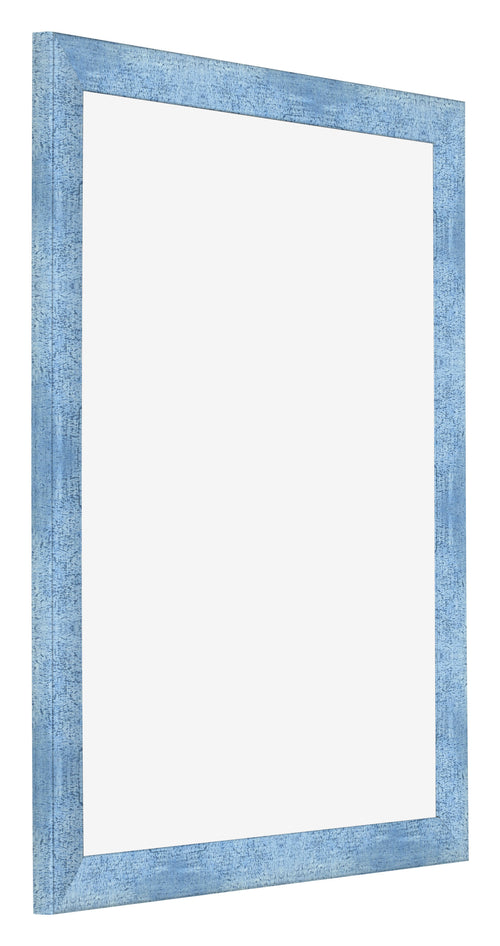 Marco de Fotos 55x65cm Claro Azul Barrido MDF Pisa Delantera Oblicuo | Yourdecoration.es