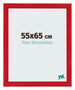 Marco de Fotos 55x65cm Rojo MDF Pisa Delantera Tamano | Yourdecoration.es